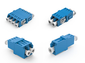 Adaptateur LC, Adaptateur fibre optique LC Simplex/ Duplex