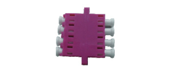 Adaptateur LC MM Quad, Asymétrique, avec bride