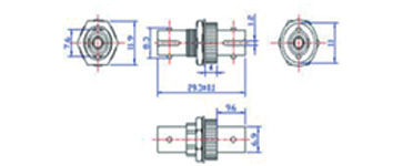 Adaptateur MPO SMSX