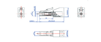 Atténuateur à fibre optique LC (6.9mm)